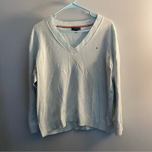Tommy Hilfiger Men’s Sweater XL – Light Blue